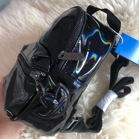 Adidas Originals Black Mini Backpack GD1659 - Picture 12 of 15